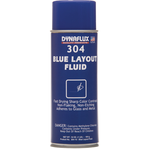 Layout Fluid, Blue, Aerosol Ottawa Fastener Supply