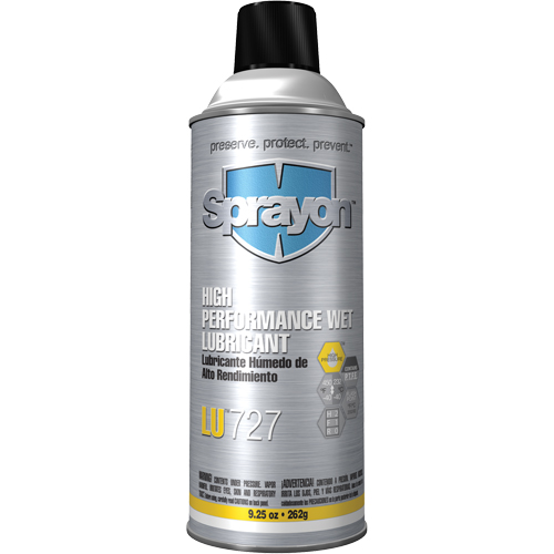LU727 High-Performance Wet Lubricant, Aerosol Can Ottawa Fastener Supply