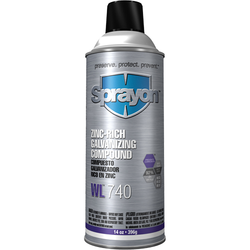 WL740 Zinc-Rich Galvanizing Compound, Aerosol Can Ottawa Fastener Supply