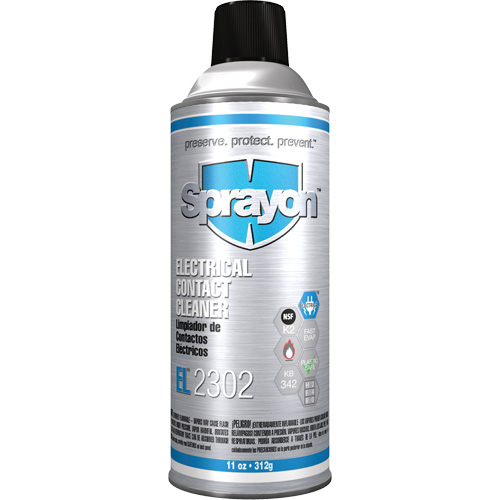 EL2302 Electrical Contact Cleaner, Aerosol Can Ottawa Fastener Supply