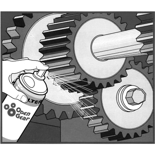 Lubrifiant OPEN GEAR, Canette a&eacute;rosol Ottawa Fastener Supply