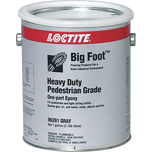 Big Foot Heavy Duty Pedestrian Grade Anti-Slip Coating, 1 gal., Epoxy-Based, Grey Ottawa Fastener Supply
