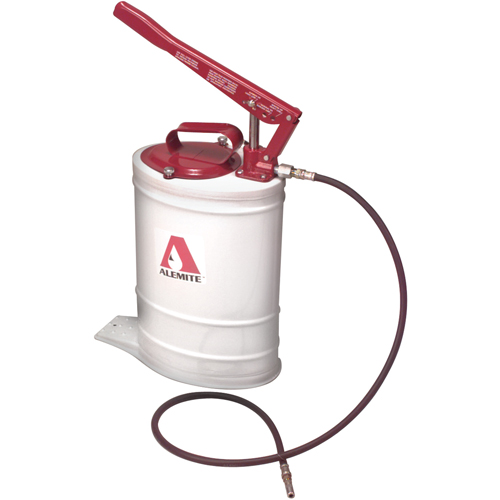 Manual Lubrication Pumps - Multi-Pressure Bucket Pumps, 1/3 oz./Stroke, Cast Iron Ottawa Fastener Supply