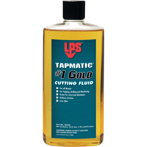 Tapmatic&reg; #1 Gold Cutting Fluids, 16 fl. Oz. Ottawa Fastener Supply