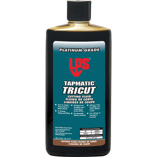Liquides de coupe TriCut de Tapmatic, 16 oz Ottawa Fastener Supply