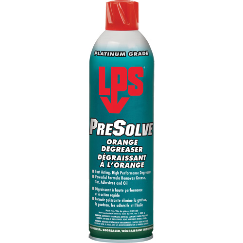 PreSolve&reg; Orange Degreaser, Aerosol Can Ottawa Fastener Supply