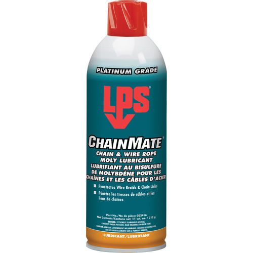 Chainmate&reg; Chain & Wire Rope Lubricant, Aerosol Can Ottawa Fastener Supply