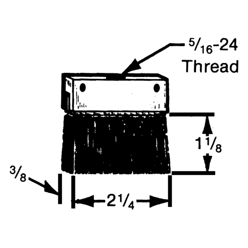 Flat, Round or Roto Brushes Ottawa Fastener Supply