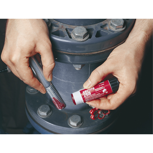 Quickstix Threadlocker 268 , Red, High, 9 g, Stick Ottawa Fastener Supply