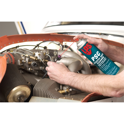 Nettoyant s&eacute;curitaire pour les plastiques PSC, 18 oz, Canette a&eacute;rosol Ottawa Fastener Supply