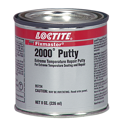 Fixmaster&reg; 2000° Putty, 8 oz., Cartridge, Silver Ottawa Fastener Supply