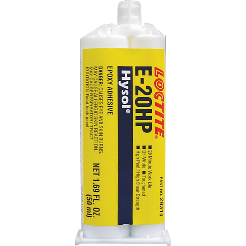 &eacute;poxyde Hysol E-20HP, Deux composants, Cartouche double, 104 g, Blanc cass&eacute; Ottawa Fastener Supply