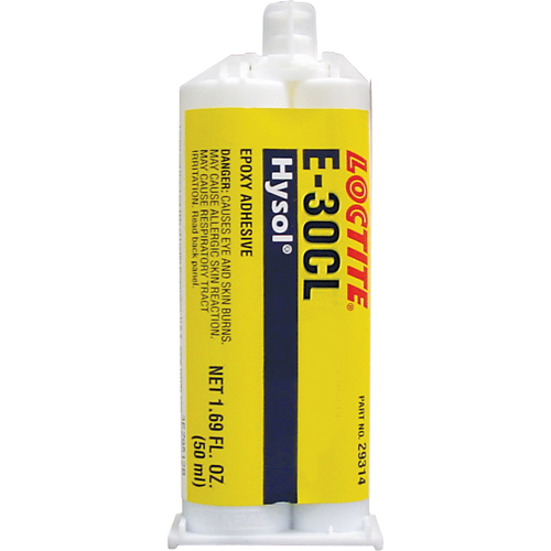 &eacute;poxyde Hysol E-30HP, Deux composants, Cartouche double, 77 g, Transparent Ottawa Fastener Supply