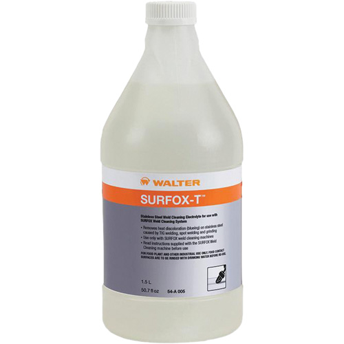 SURFOX-T Weld Cleaner, 1.5 L, Bottle Ottawa Fastener Supply
