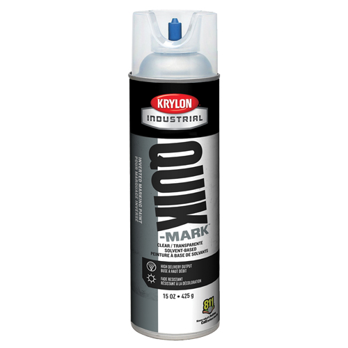 Peinture de marquage industrielle invers&eacute;e &agrave; base de solvant Quik-Mark, 15 oz, Canette a&eacute;rosol Ottawa Fastener Supply