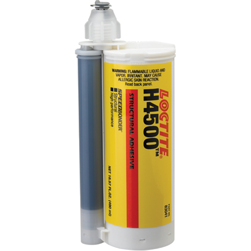 Speedbonder H4500 Structural Adhesive, Two-Part, Dual Cartridge, 678 g., Grey Ottawa Fastener Supply