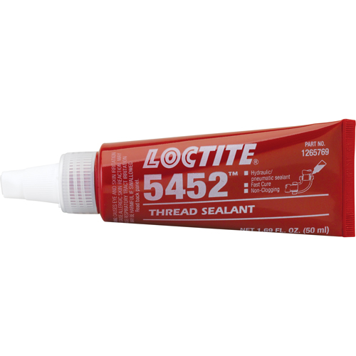 Scellant &agrave; filet 5452 &agrave; s&eacute;chage rapide, Tube, 50 ml, -54° C - 149° C/-65° F - 300° F Ottawa Fastener Supply