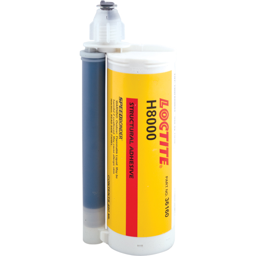 Speedbonder H8000 Structural Adhesive, Two-Part, Dual Cartridge, 668 g., Green Ottawa Fastener Supply