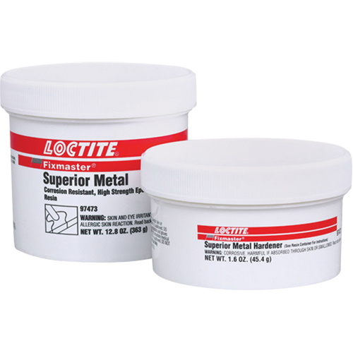 Fixmaster&reg; Superior Metal Adhesive, 647 g, Kit, One-Part, Grey Ottawa Fastener Supply