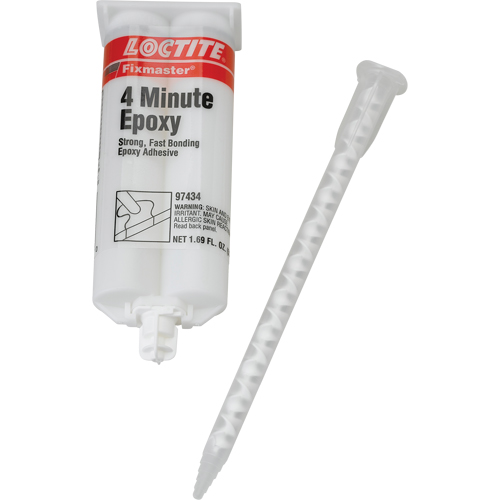 Fixmaster&reg; 4 Minute Adhesive, 50 ml, Dual Cartridge, Two-Part, Amber Ottawa Fastener Supply
