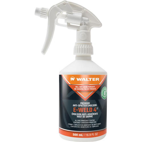 Solution anti-&eacute;claboussures E-WELD 4, Bouteille vaporisateur Ottawa Fastener Supply