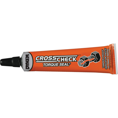 Cross Check Torque Seal&reg; Tamper-Proof Indicator Paste, 1 fl. oz., Tube, Orange Ottawa Fastener Supply