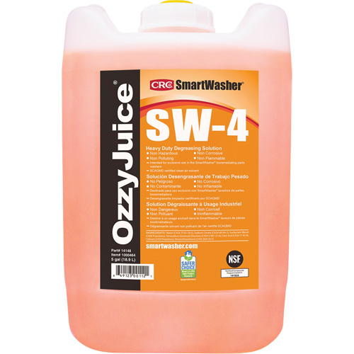 Solution nettoyante de calibre industriel Smartwasher , Cruche Ottawa Fastener Supply