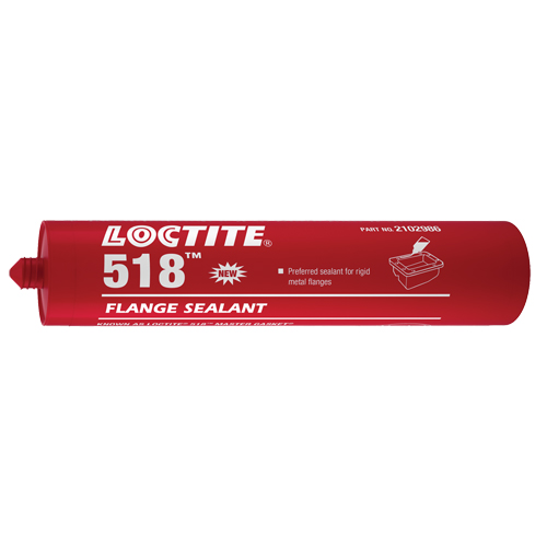 518 Flange Sealant, Cartridge, Red Ottawa Fastener Supply