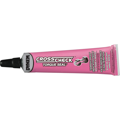 Cross Check Torque Seal&reg; Tamper-Proof Indicator Paste, 1 fl. oz., Tube, Pink Ottawa Fastener Supply