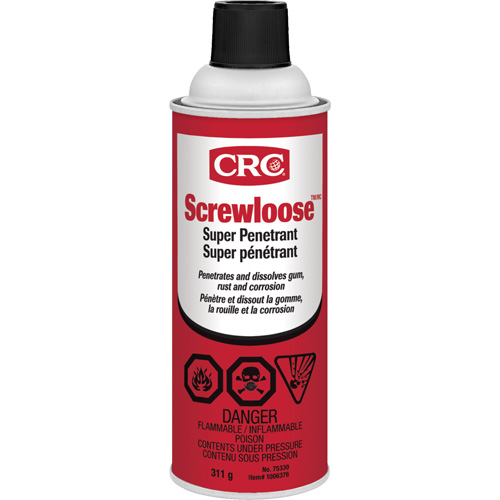 ScrewlooseTM Super Penetrant, Aerosol Can, 312 g Ottawa Fastener Supply