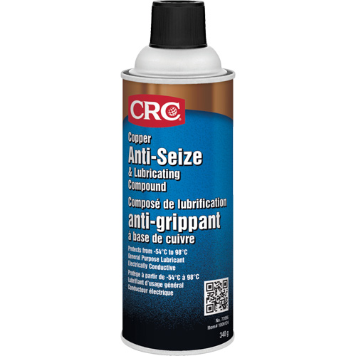 Copper Anti-Seize, 340 g, Aerosol Can, 1800°F (982.2°C) Max Temp. Ottawa Fastener Supply