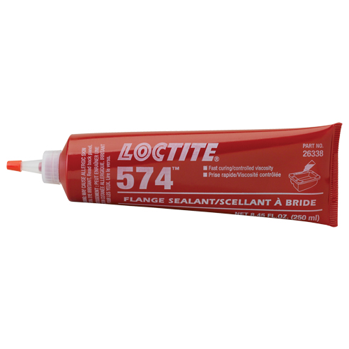 Scellant pour joint &eacute;tanche 574, Tube, Orange Ottawa Fastener Supply