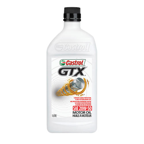 GTX&reg; 20W50 Motor Oil, 1 L, Bottle Ottawa Fastener Supply