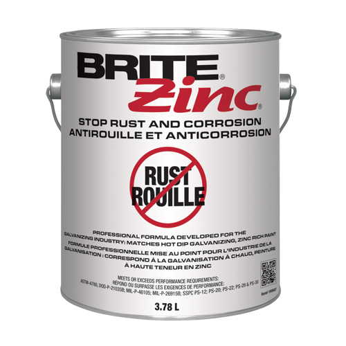 Inhibiteur de corrosion BRITE Zinc, Gallon Ottawa Fastener Supply