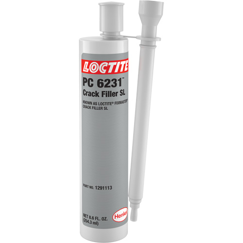 Bouche-fentes SL Loctite Fixmaster, 8,6 oz liq., Cartouche double, Gris Ottawa Fastener Supply