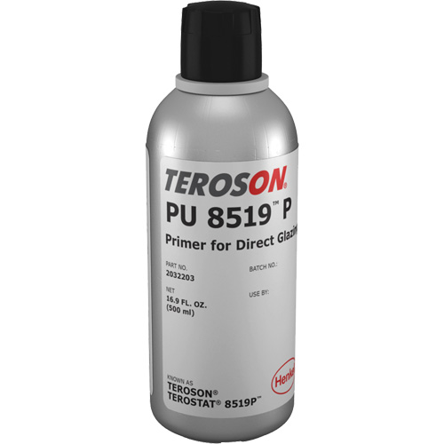 Teroson&reg; PU 8519 P Glass Primer & Activator, 500 ml, Bottle Ottawa Fastener Supply
