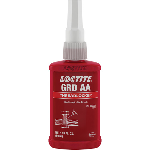 Compos&eacute; de blocage de calibre lettre AA et m&egrave;che, Vert, &eacute;lev&eacute;, 50 ml, Bouteille Ottawa Fastener Supply