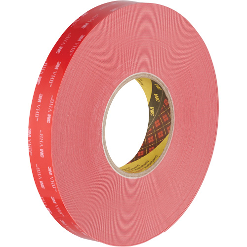 Ruban VHB, 32,9 m (108') lo x 1117,6 mm (44") la, 0,015 mm, Acrylique Ottawa Fastener Supply