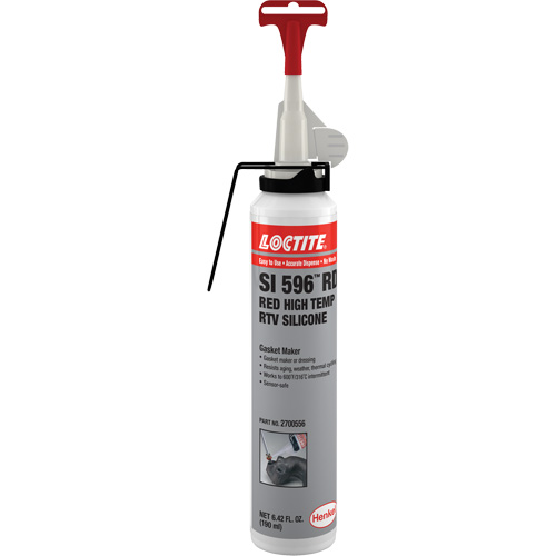 Superflex High Temp RTV Silicone Adhesive Sealant, Aerosol Can, Red Ottawa Fastener Supply
