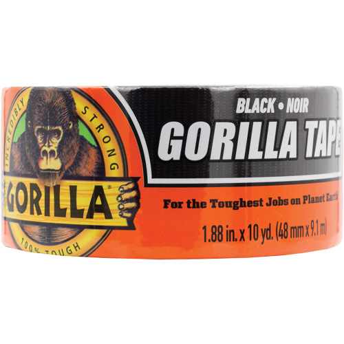 Duct Tape, 17 mils, Black, 48 mm (2") x 9.14 m (30') Ottawa Fastener Supply