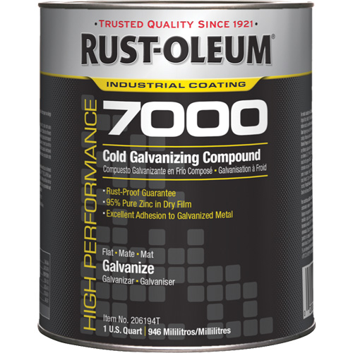 High-Performance 7000 System Cold Galvanizing Compound, Can Ottawa Fastener Supply