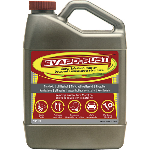 Evapo-Rust&reg; Super Safe Rust Remover, Jug Ottawa Fastener Supply