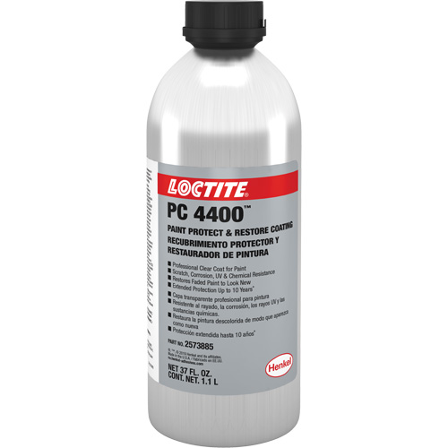 PC 4400 Paint Protect & Restore Coating, 1.1 L, Aerosol Can, Clear Ottawa Fastener Supply
