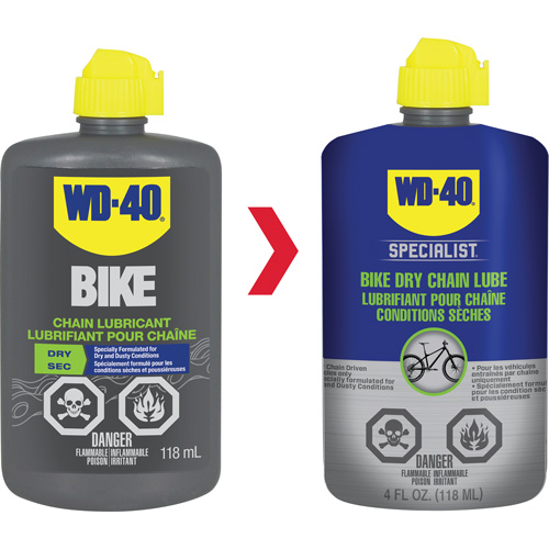 Bike Dry Chain Lubricant, Bottle Ottawa Fastener Supply