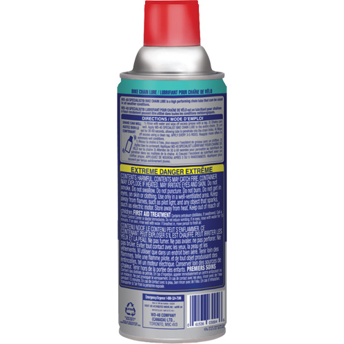Bike Chain Lubricant, Aerosol Can Ottawa Fastener Supply
