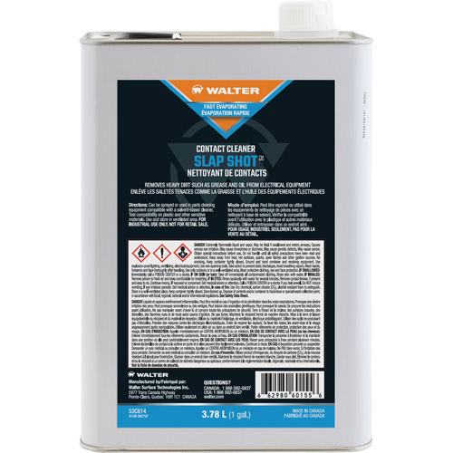 SLAP SHOT Contact Cleaner, Jug Ottawa Fastener Supply