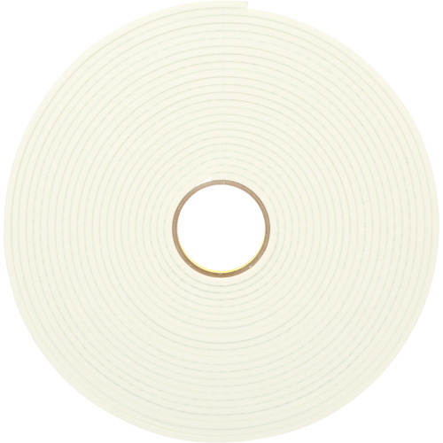 Double-Coated Urethane Foam Tape, 16.5 m (54') L x 12.7 mm (1/2") W, 25 mils, Urethane Ottawa Fastener Supply