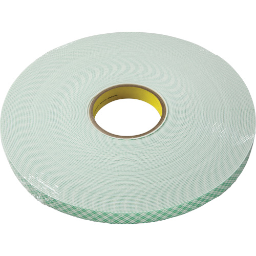 Double-Coated Foam Tape, 33 m (108') L x 18 mm (3/4") W, 62.5 mils, Urethane Ottawa Fastener Supply