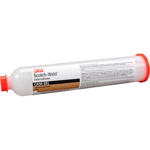 Scotch-Weld Instant Adhesive CA50 Gel, Clear, Tube, 200 g Ottawa Fastener Supply