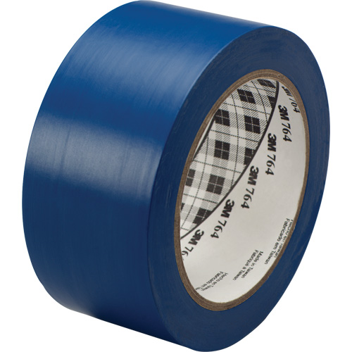 Ruban en vinyle pour travaux g&eacute;n&eacute;raux 764, 25,4 mm (1") la x 32,9 m (108') lo, 5 mils, Bleu Ottawa Fastener Supply